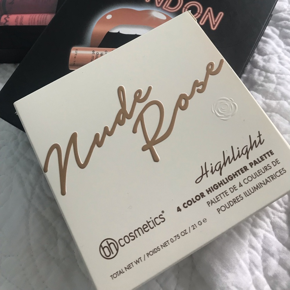 Bh cosmetics nude rose highlight palette